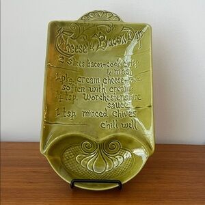 Vintage Cheese & Bacon Dip Bowl